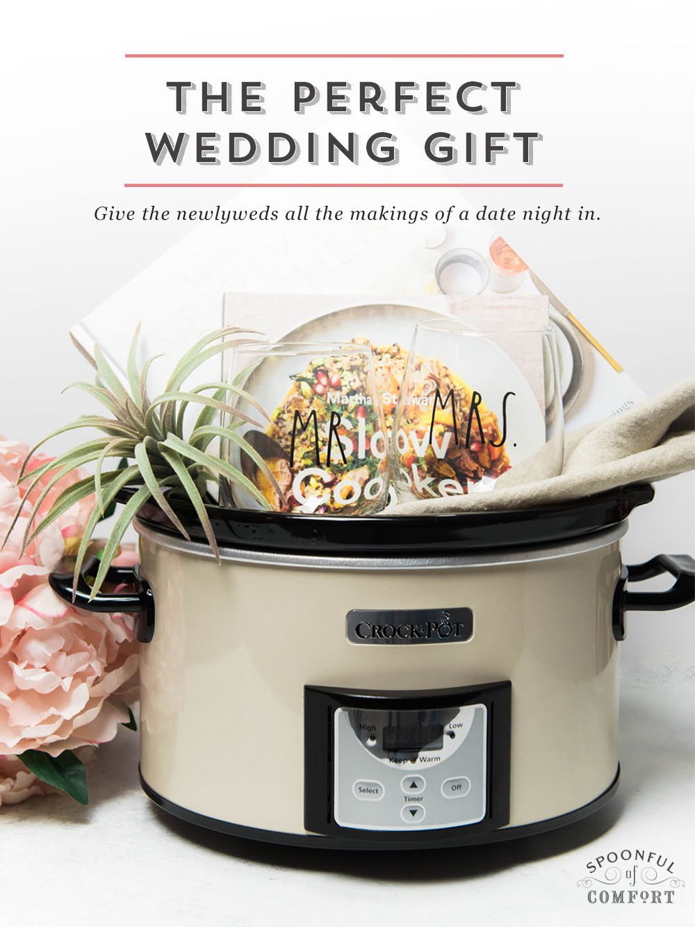 New Couples will Love this Cute Crockpot Wedding Gift