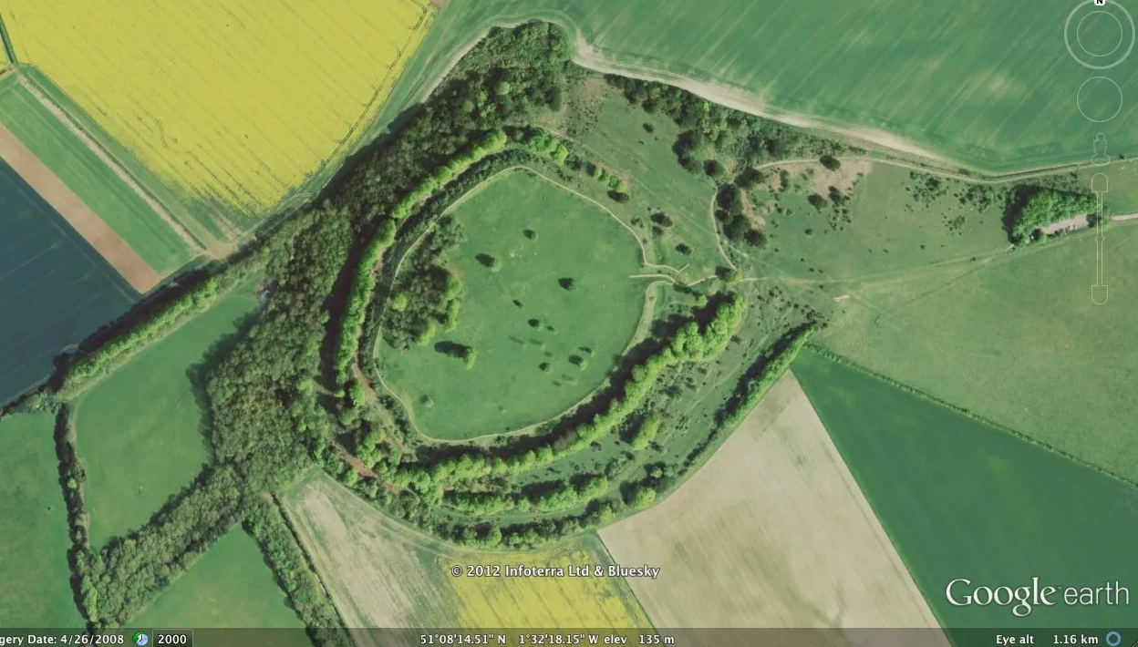 The Danebury Hillfort