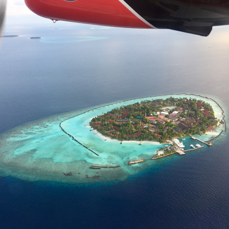 Aerial picture of Kurumba