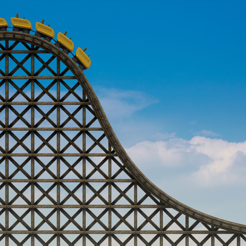 Wooden Roller Coaster Support Structure