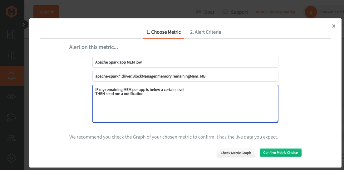 Step by Step Guide to Monitoring Apache Spark with MetricFire - 3