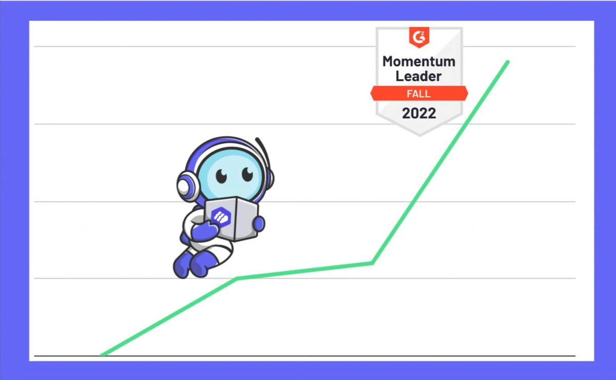 Packagecloud is clear leader in the G2 Momentum Graph
