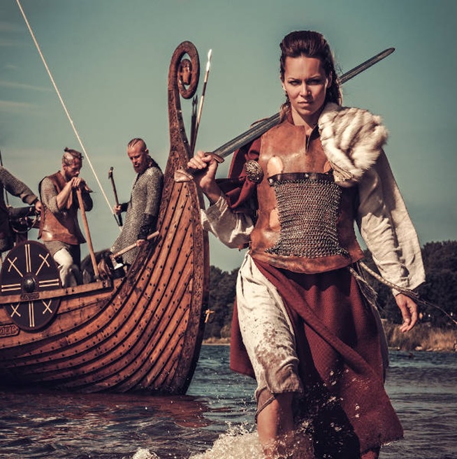 Viking shieldmaidens - some say the warrior women did not exist