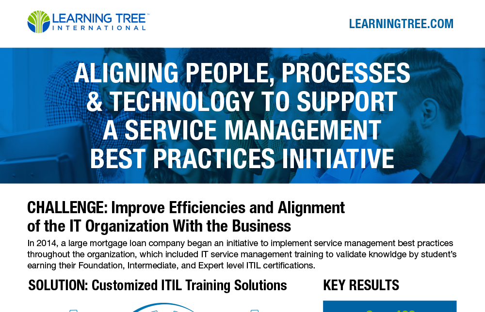 Business Case: Improving Efficiencies with ITIL