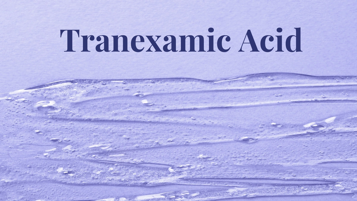 Tranexamic acid for skin treatments