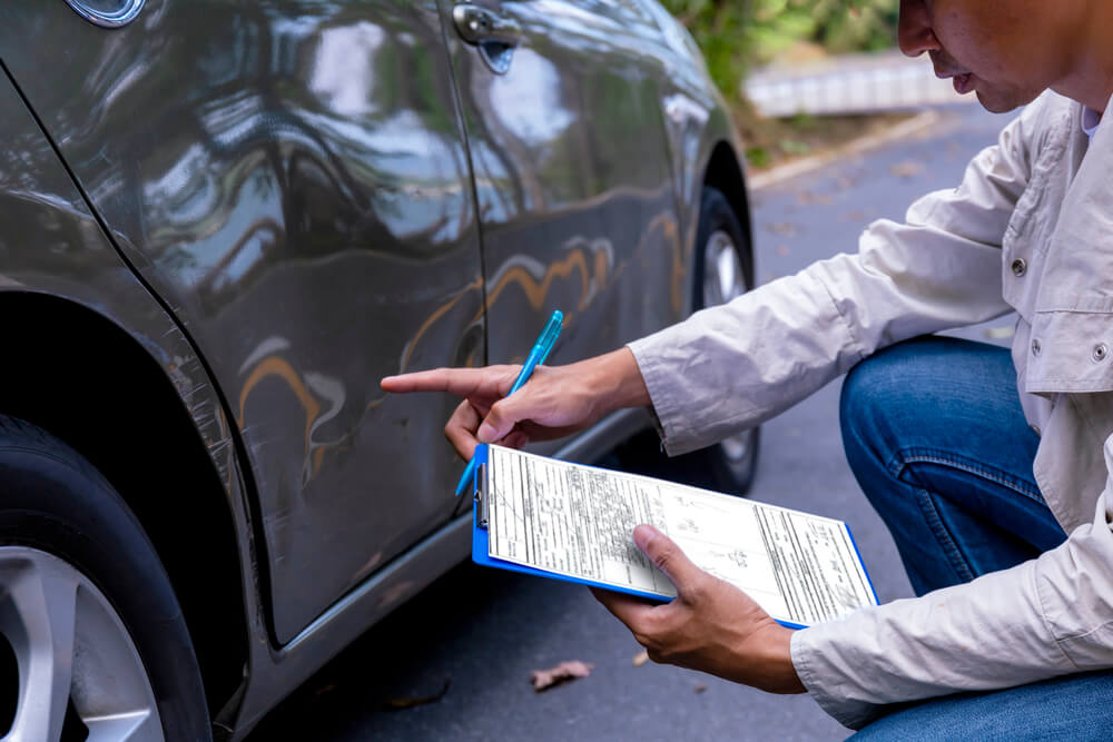 vehicle inspection for a loan for a disabled person