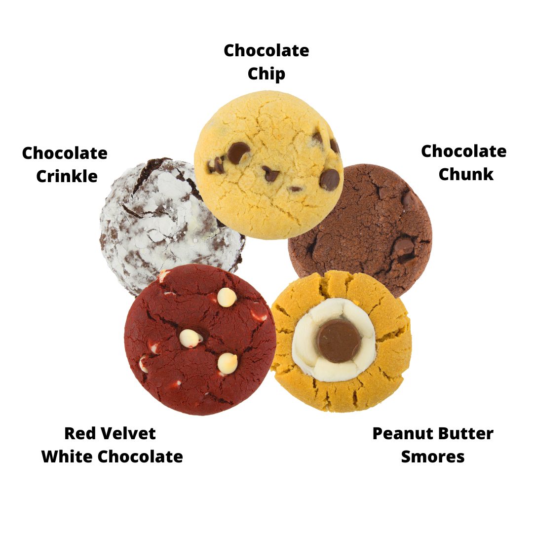 Chocolate cookie assortment | Chocolate chip cookie | Employee gifts | client gifts | corporate gifts