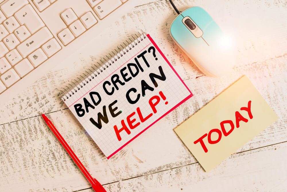 bad credit we can help sign
