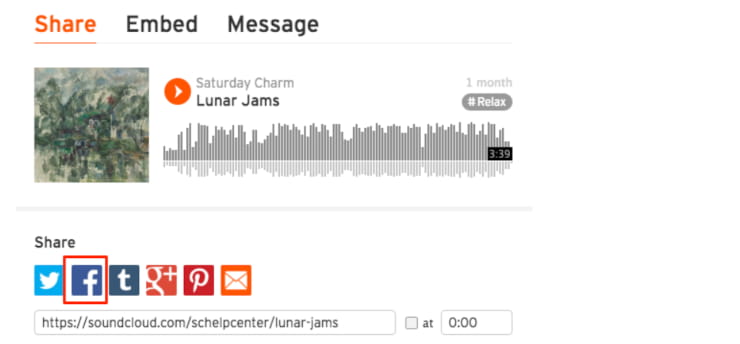 Embed and promote SoundCloud songs