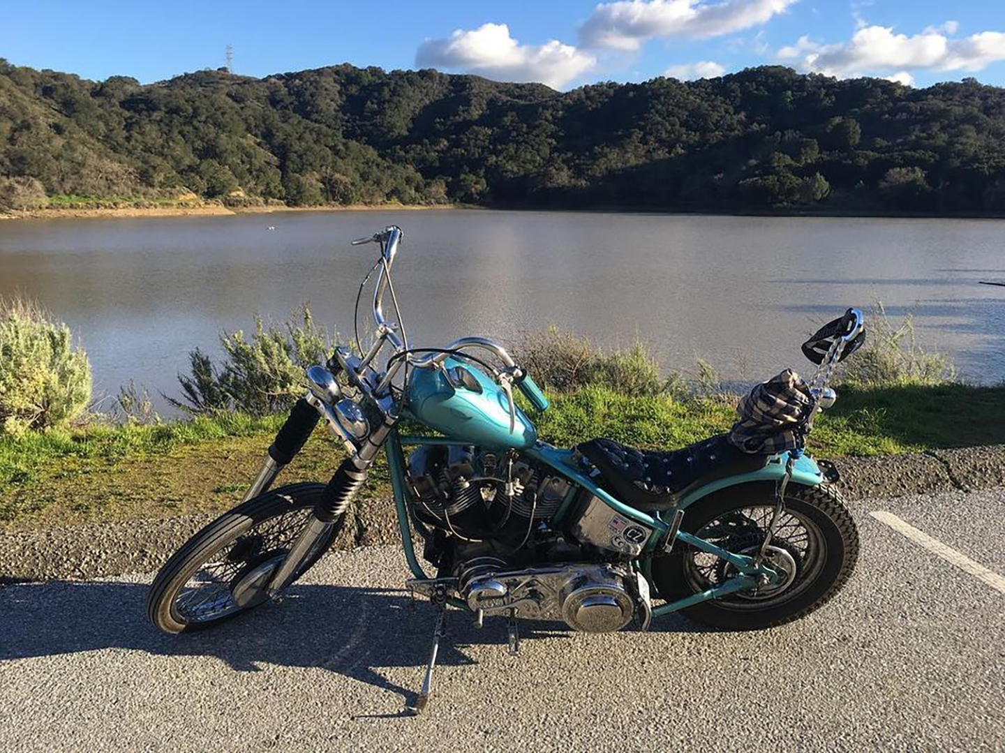 Theo Sandoval's 1975 Harley Davidson ...