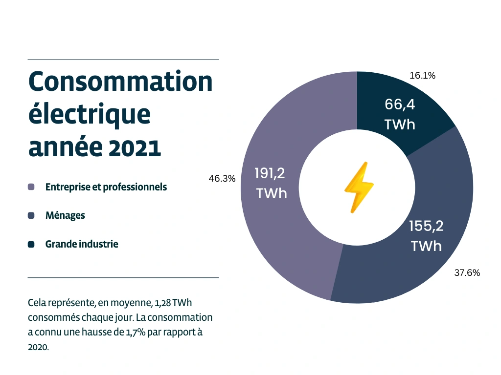 Prix Electricite Par Mois 2 Personnes Quelle consommation électrique par jour en France ? | Alpiq