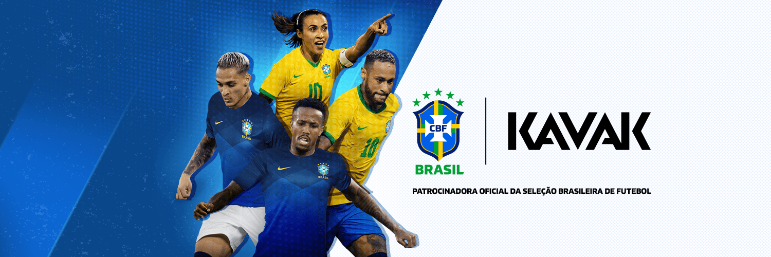 Kavak patrocina a seleção brasileira