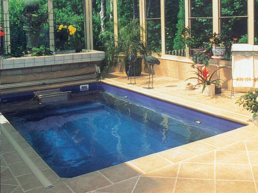 pool with current for swimming