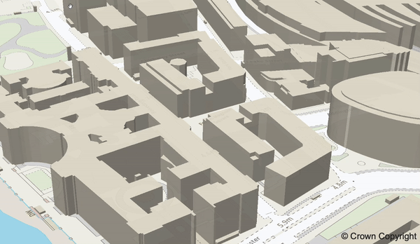 OS MasterMap® & Building Heights 3D Model