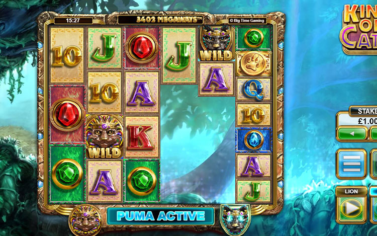 Play big cats slot machine online for free