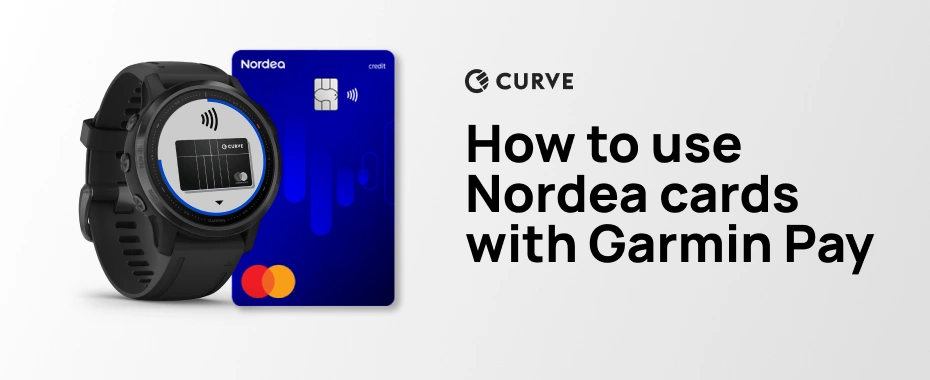 Add Nordea to Garmin Pay