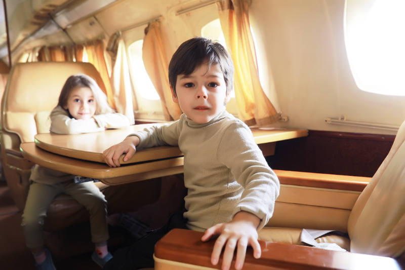 Book a Private Jet for Family Travel 