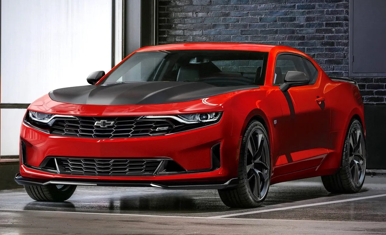 Camaro 2020 rojo