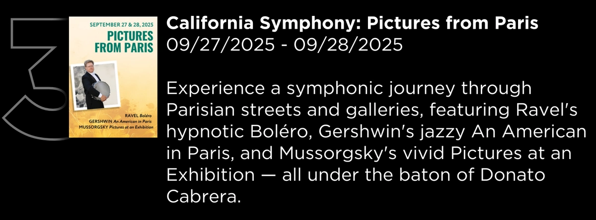 California Symphony: Pictures from Paris