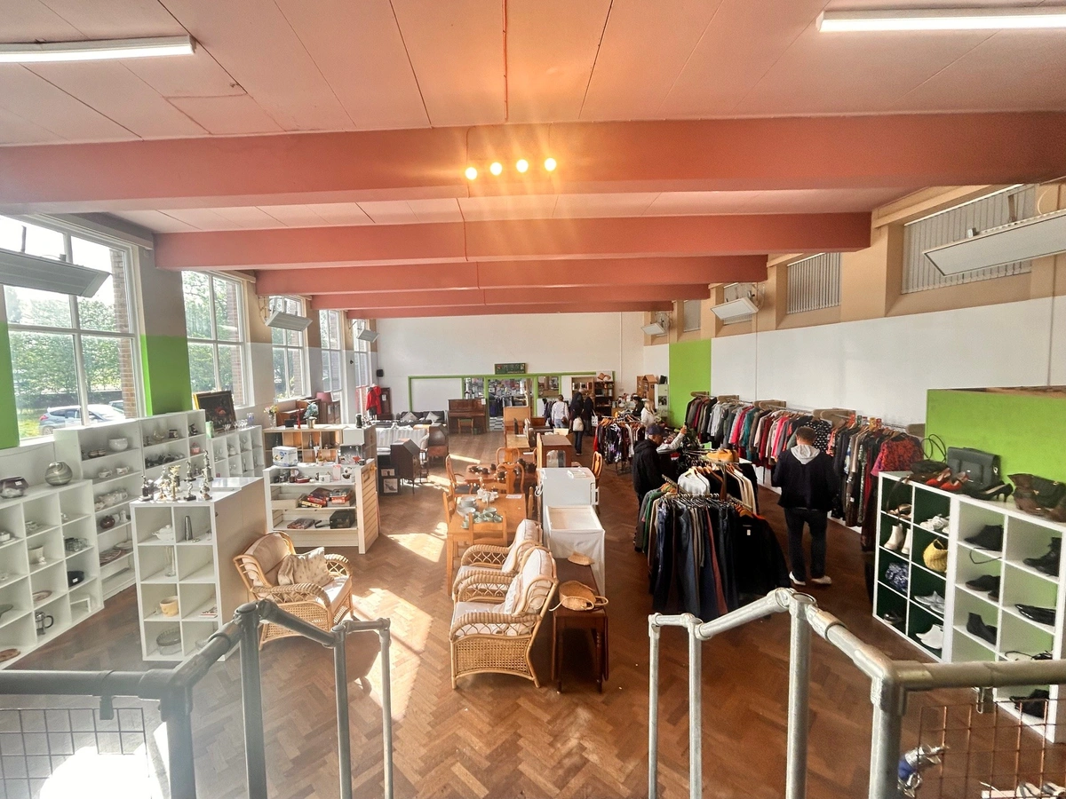 “Every day is Second Hand September” at Emmaus South Manchester