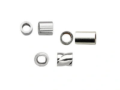 Sterling silver Crimps