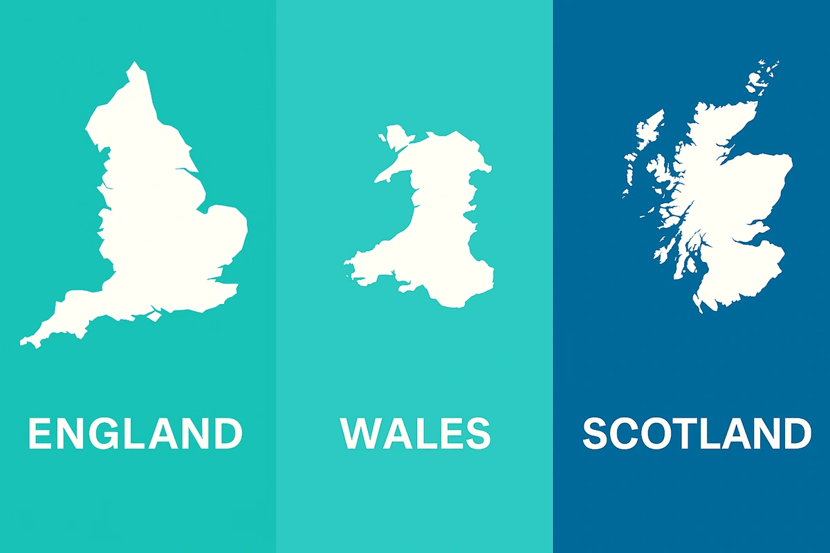 UK planning map requirements map