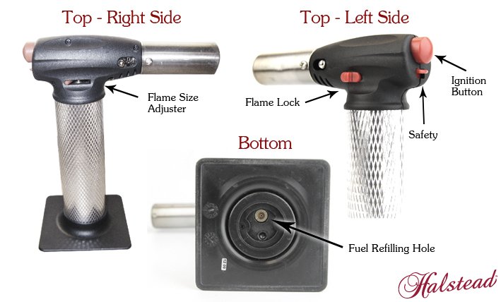 Anatomy of a butane torch