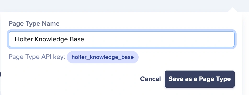 Name page Holter Knowledge Base