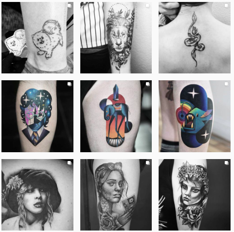 instagram tatoos wizard