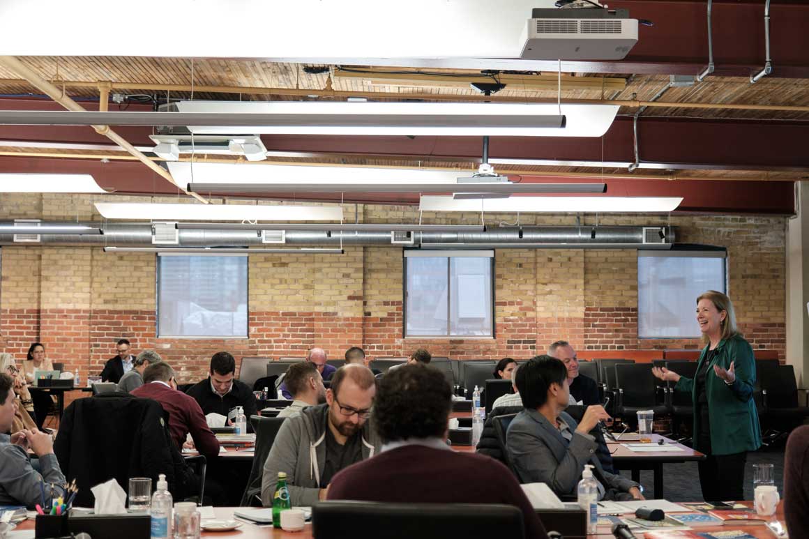 Toronto workshop room of Strategic Coach entrepreneur members
