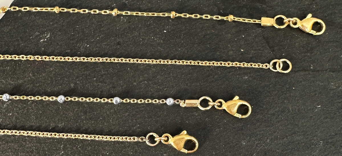 This blog covers various ways to finish gold-filled chains. From basic to more complex, we’ll offer how-tos on each way.