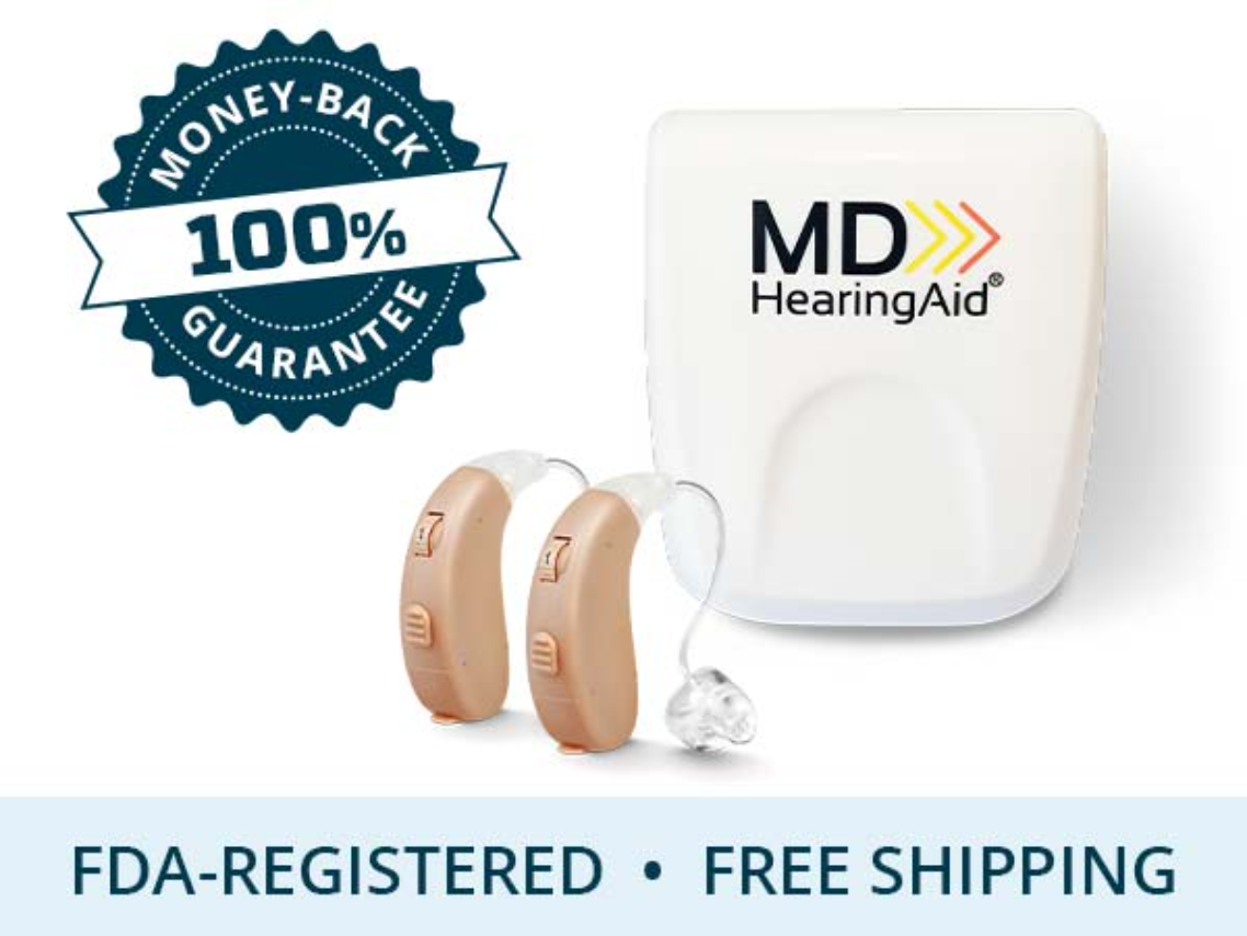 MDHearingAid AIR advertisement