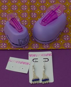 Earring card punches
