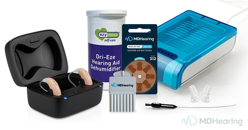 Hearing Aid Supplies: Batteries, Tips, Cleaning Tools, and More