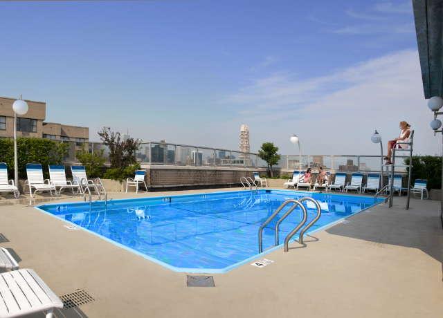 Residential Buildings With Rooftop Pools - The Stratford 1385 York Avenue - Glenwood Management