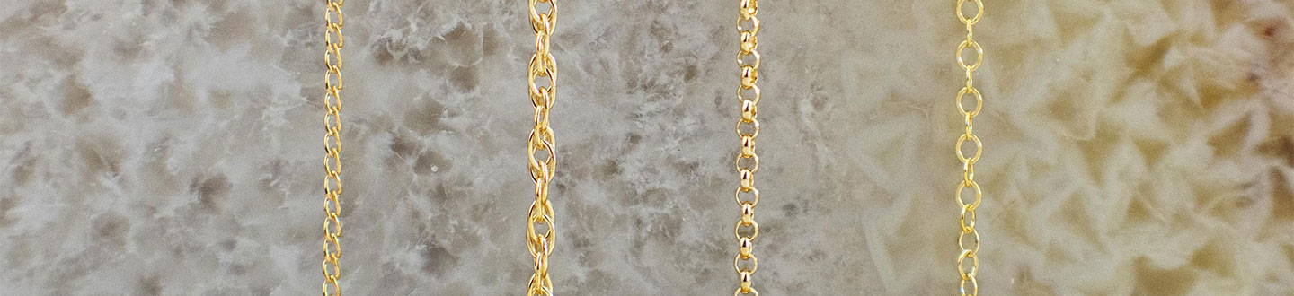 Gold-filled chains