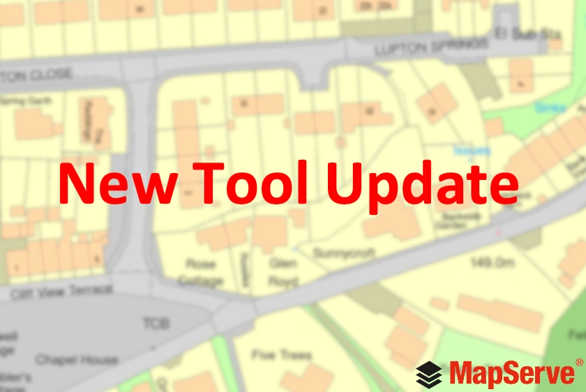 New Tool by MapServe®