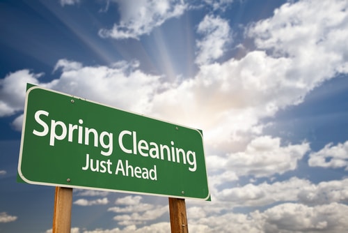 spring cleaning finances and wallet