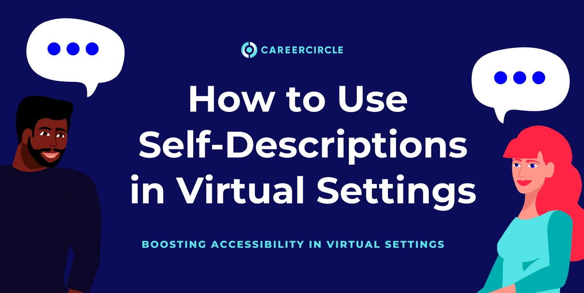 Unlocking Inclusivity: The Power of Self-Descriptions in Virtual Events