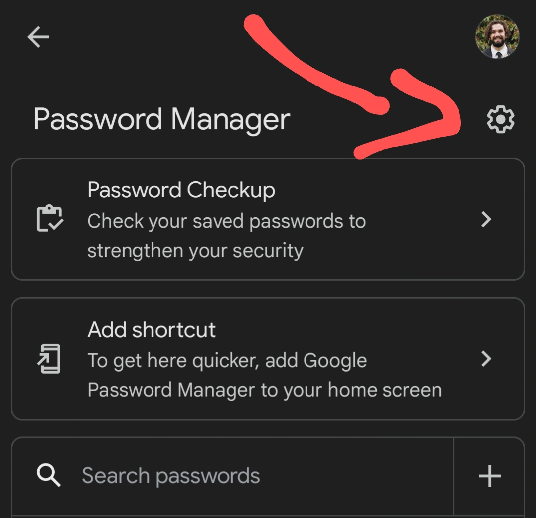 Turn off the built-in password manager in your browser