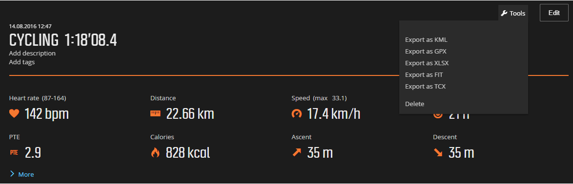 Movescount strava online