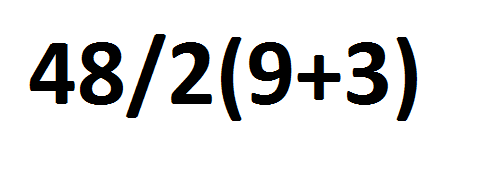 48/2(9+3)