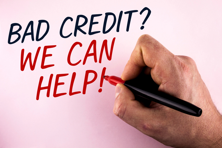 New Mexico title loans for bad credit written on paper