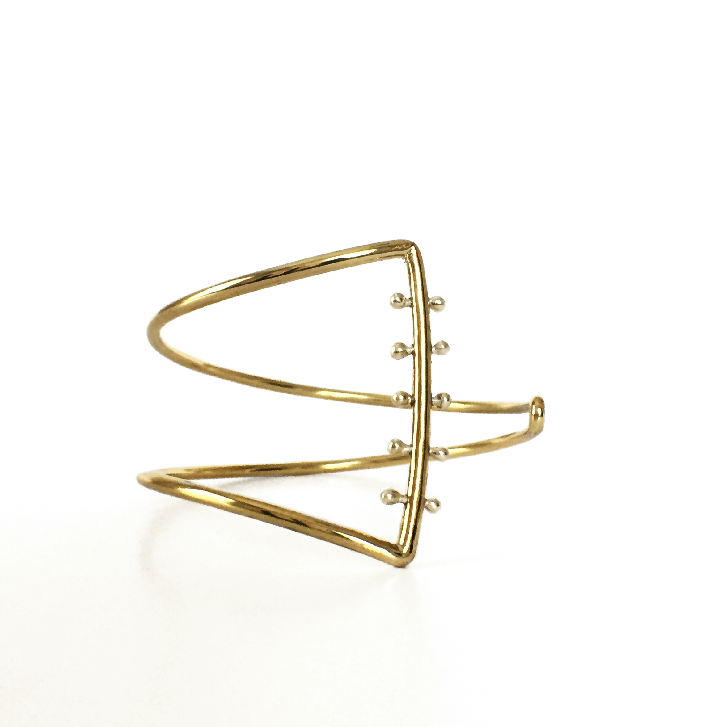 Asymmetry Cuff - VLM Jewelry