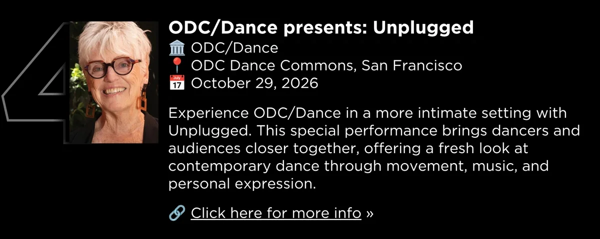 ODC/Dance presents: Unplugged