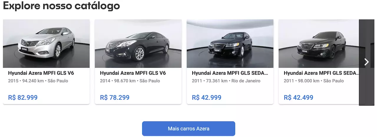 Carros na Web, Hyundai Azera GLS 3.3 V6 2011