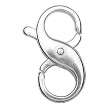 double sided sterling silver lobster clasp