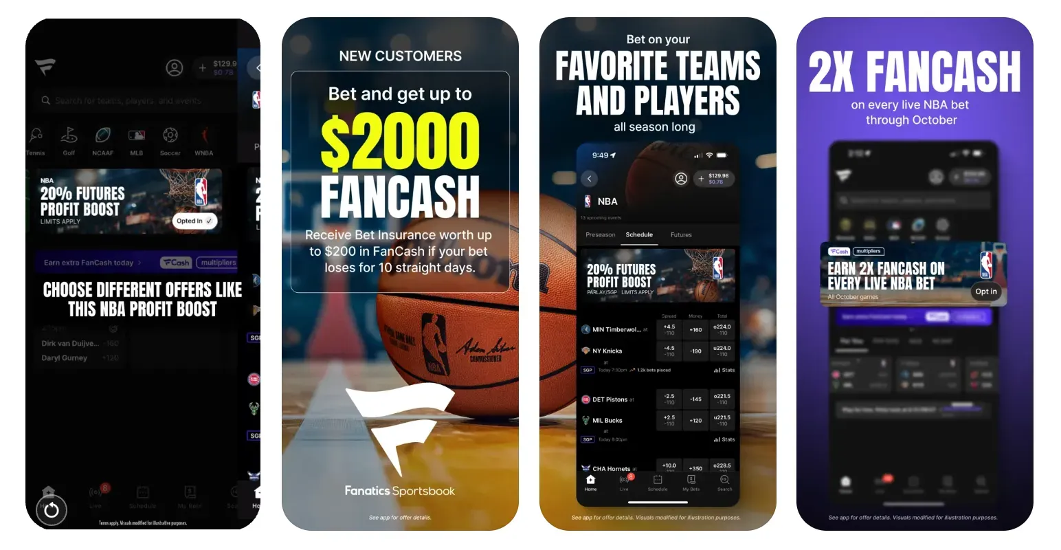 Fanatics Sportsbook app