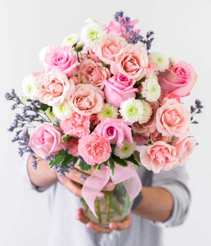 Cotton Candy Bouquet for Valentine's Day