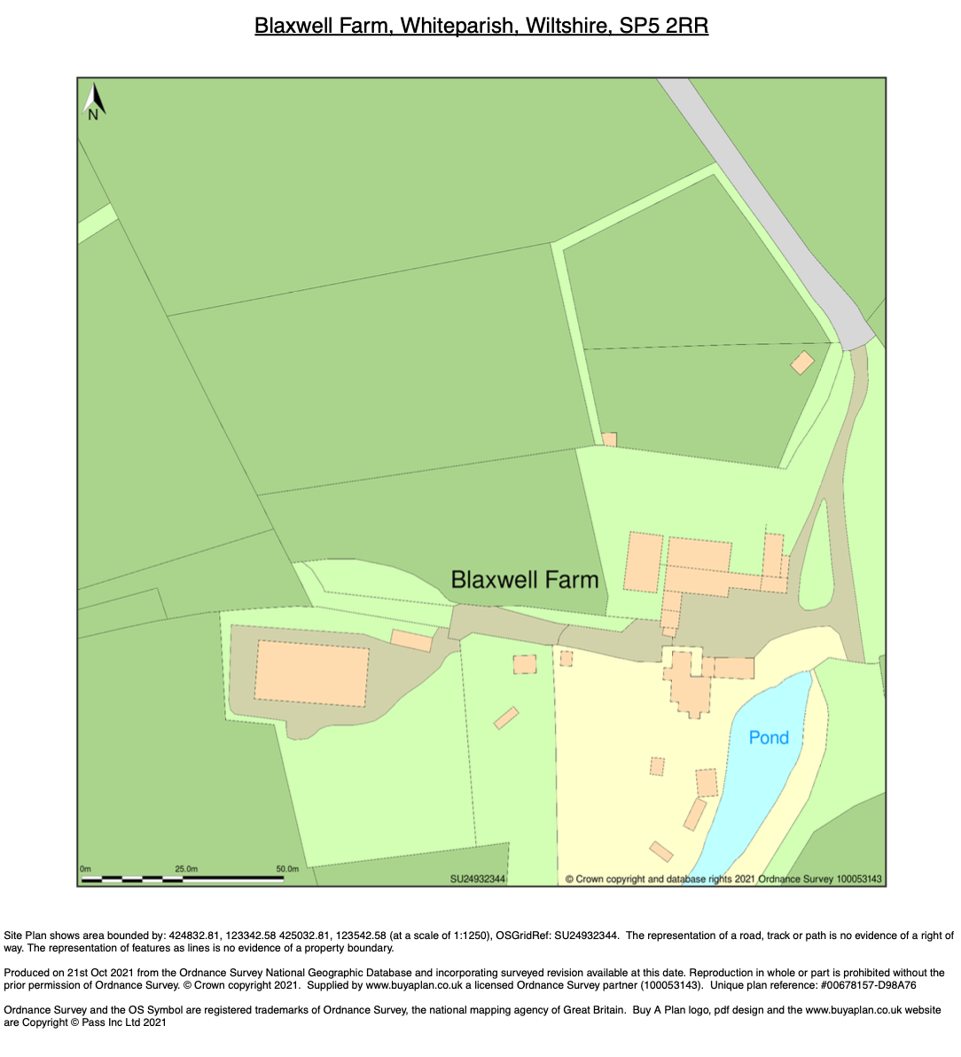 OS PDF plan by MapServe®